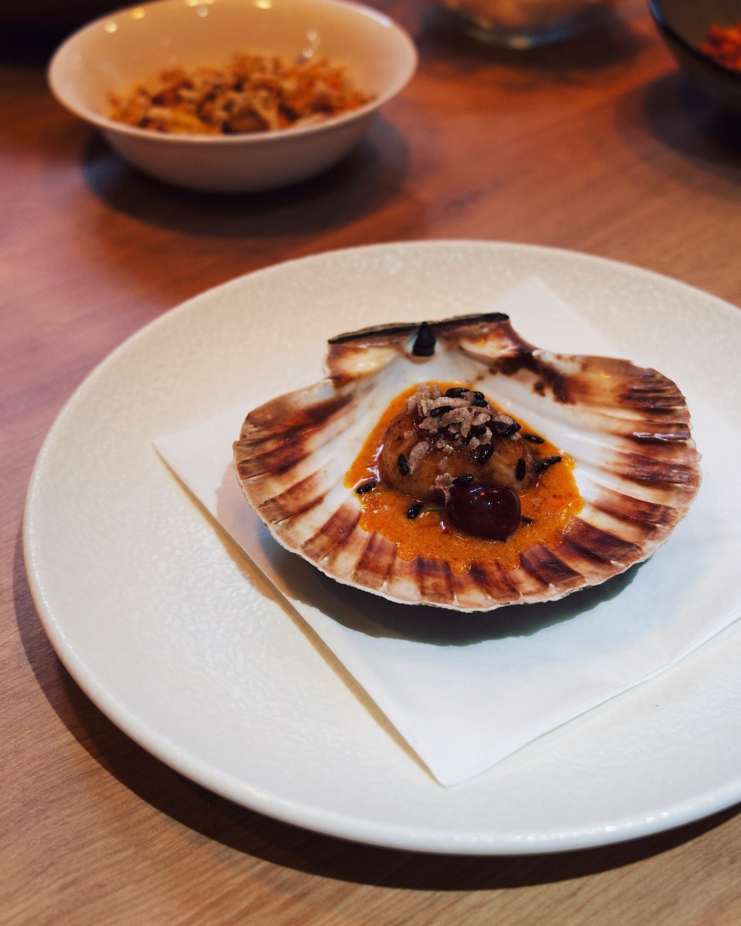 Chef Rohan Wadke at the pass