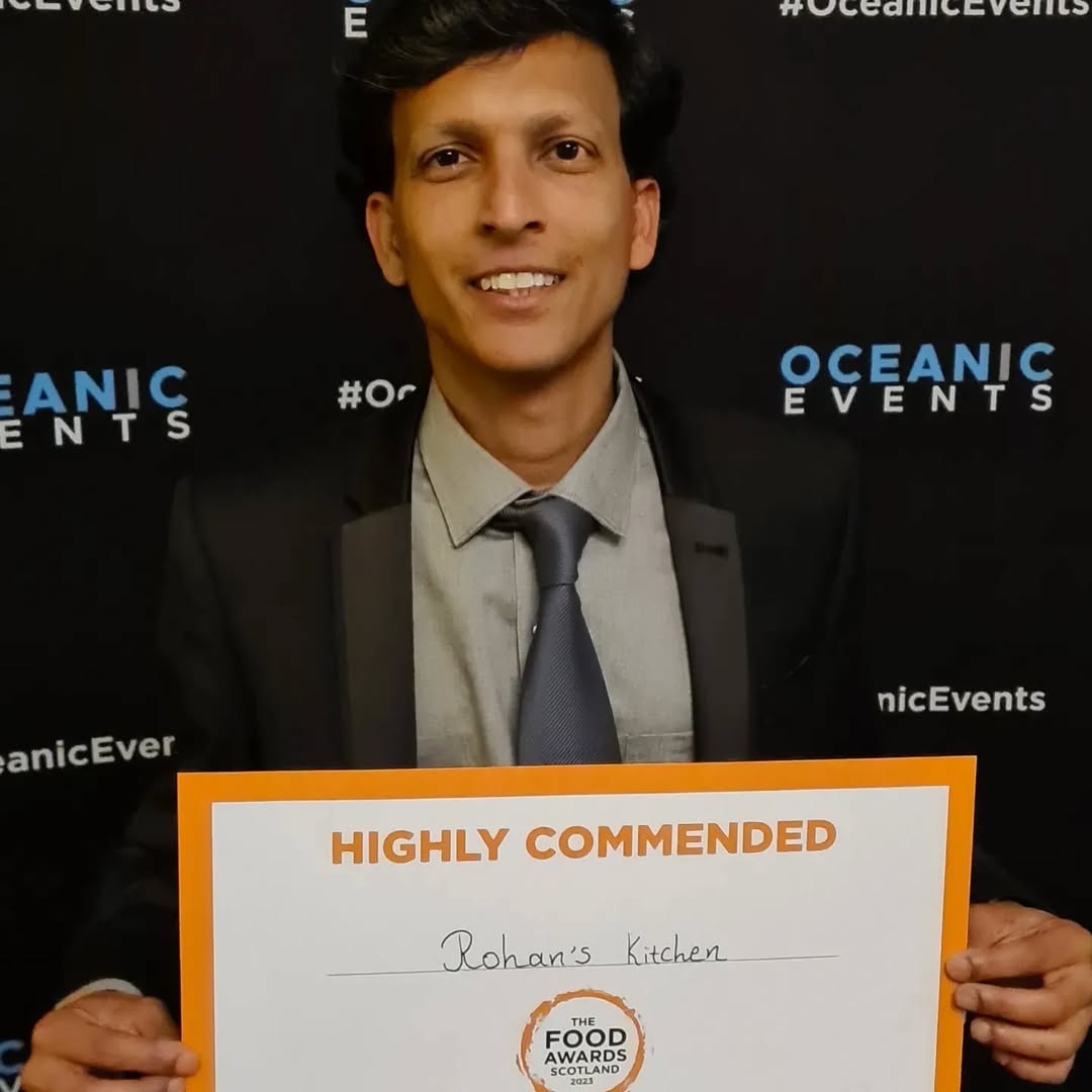 Rohan's Kitchen: From Humble Beginnings to Scotland's Culinary Accolades