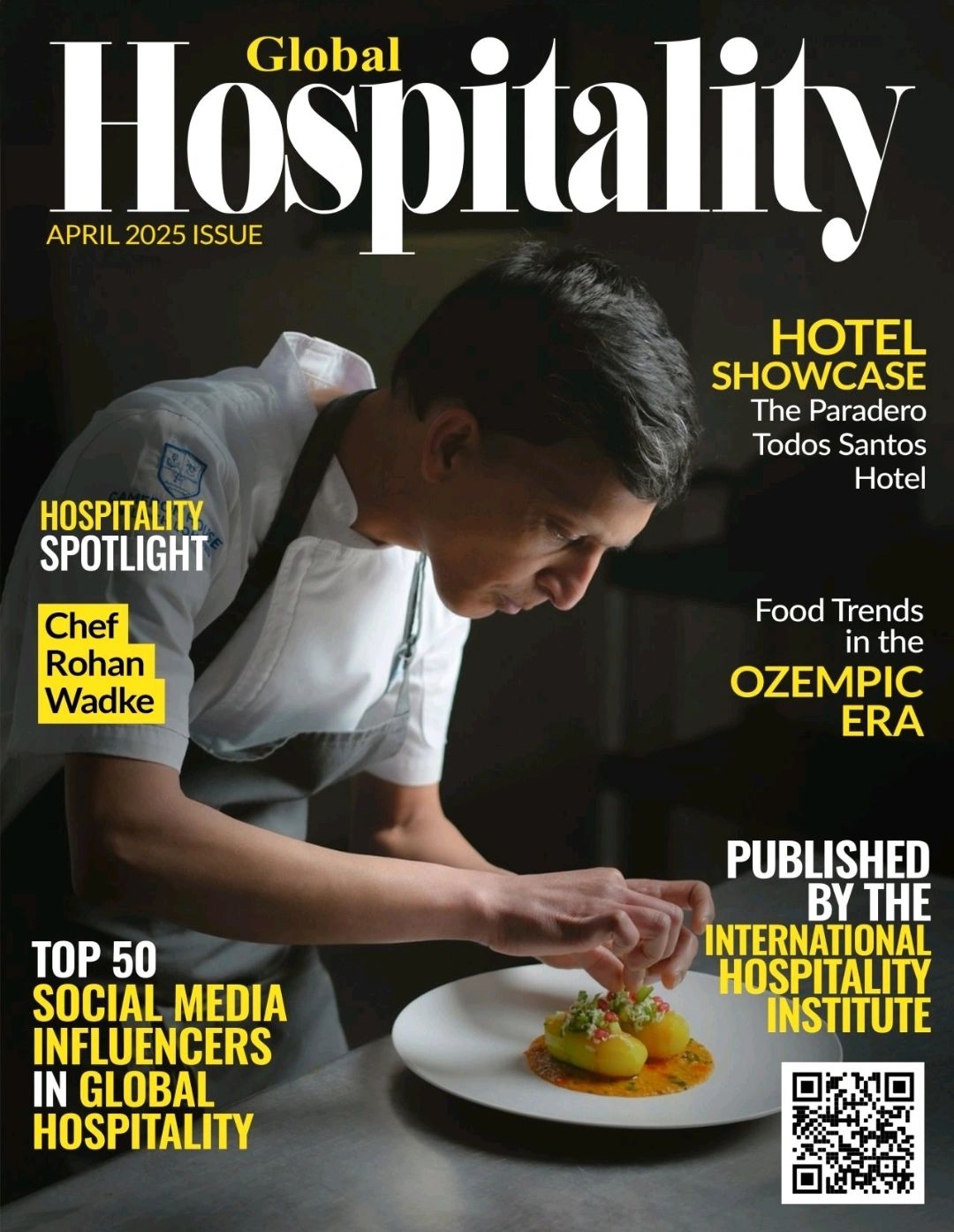 Humbled and Honoured: Gracing the Cover of the International Hospitality Institute Magazine
